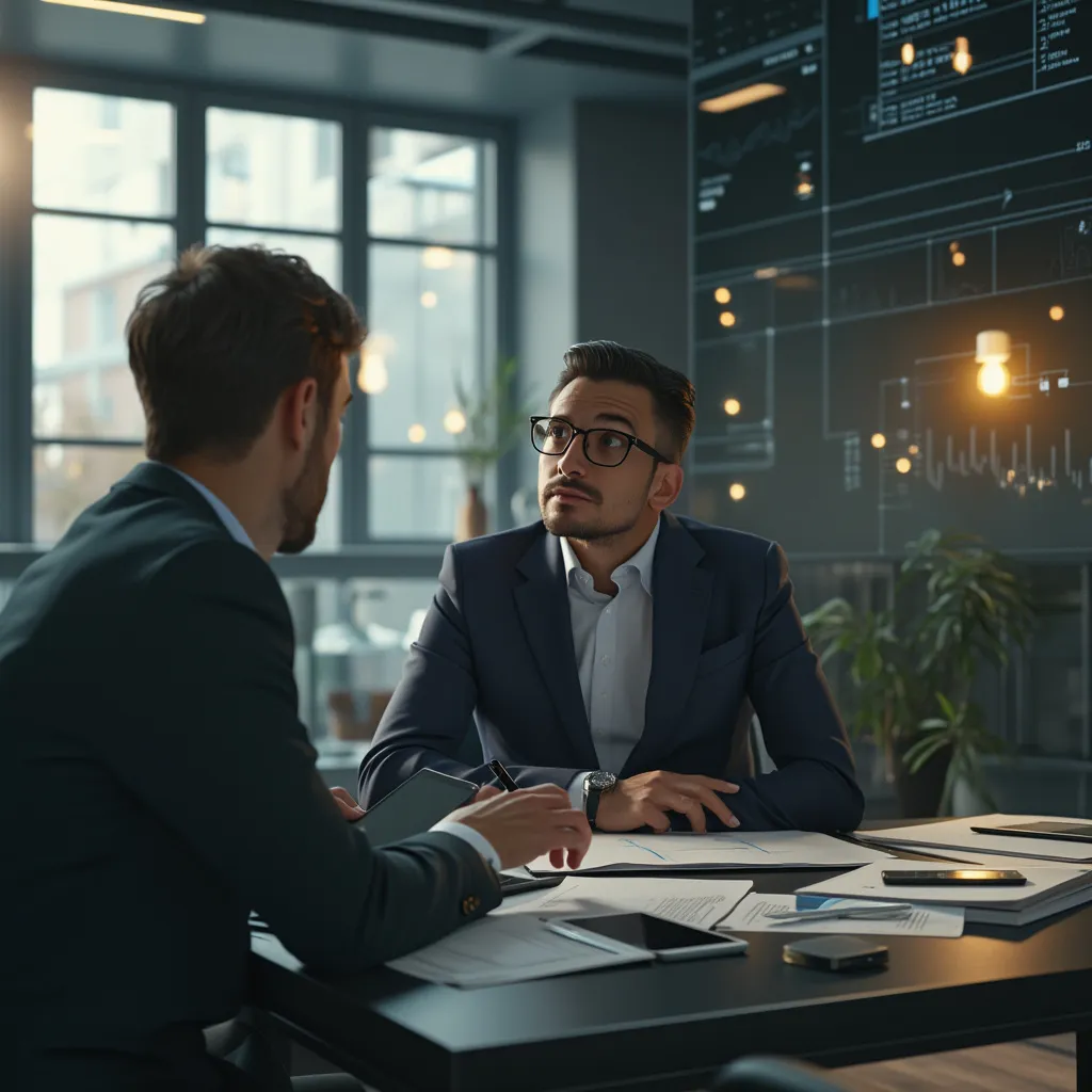 Trabajo en equipo de consultores