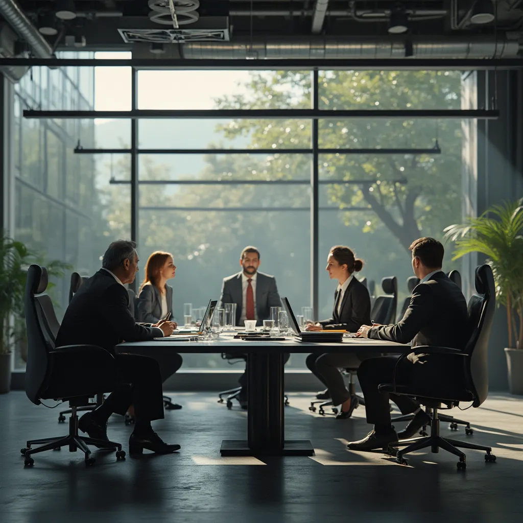 Fundador de Alvarez Consulting en los inicios de la empresa